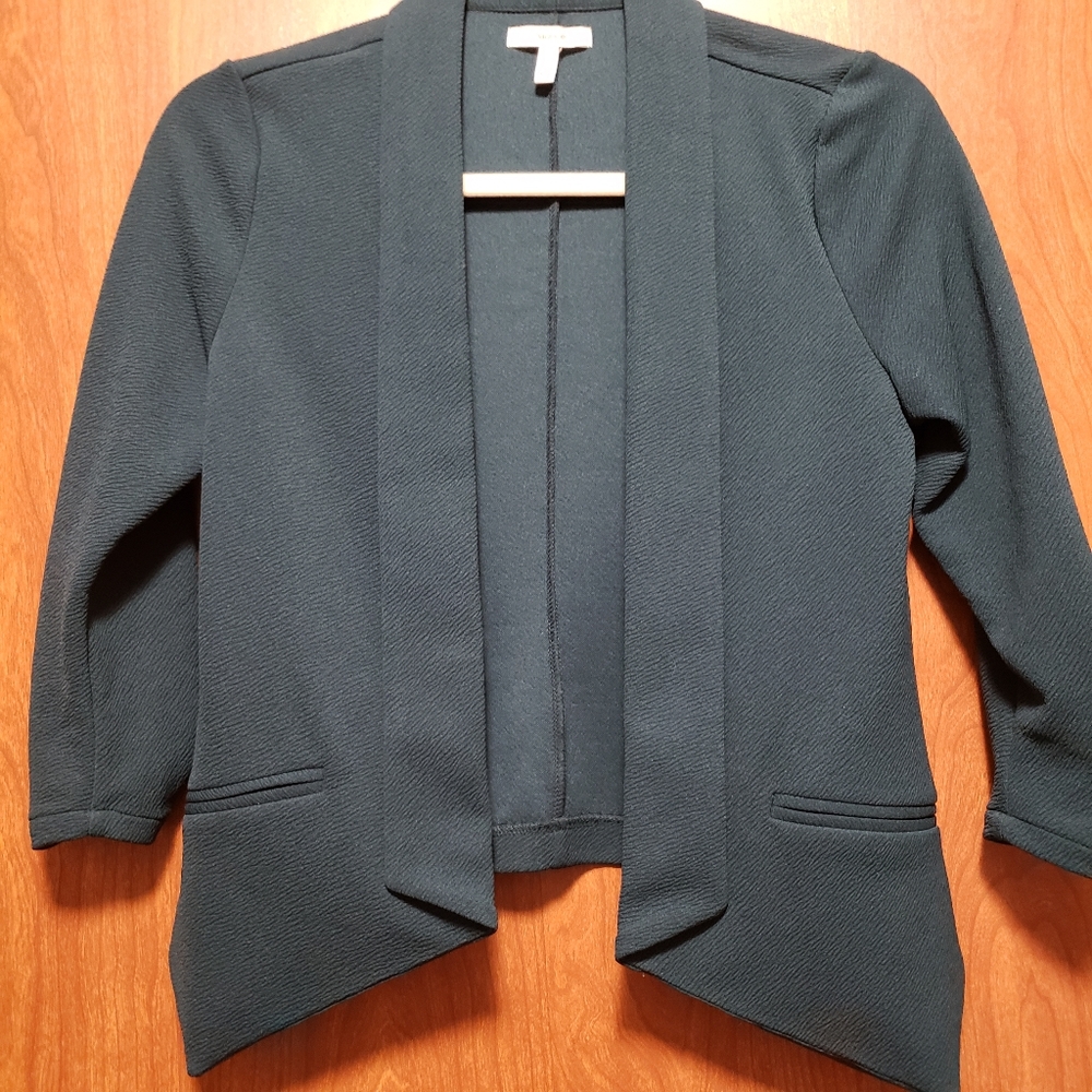NWOT Solid Open Front Blazer